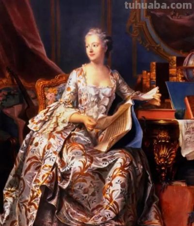 油画中的欧洲古典服饰，那种真实的质感真是让人震撼！ - 图画吧TUHUABA