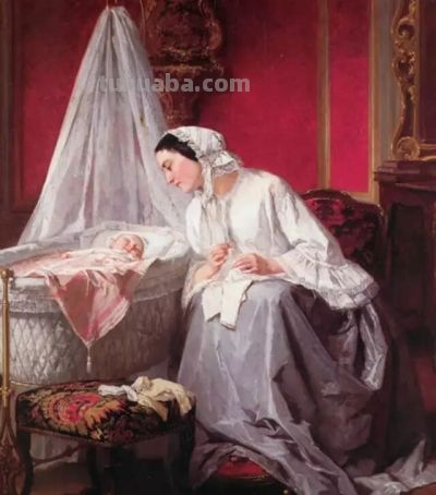 油画中的欧洲古典服饰，那种真实的质感真是让人震撼！ - 图画吧TUHUABA