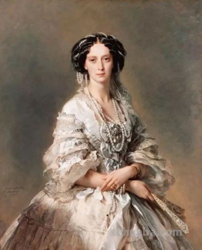 油画中的欧洲古典服饰，那种真实的质感真是让人震撼！ - 图画吧TUHUABA