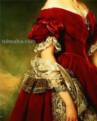 油画中的欧洲古典服饰，那种真实的质感真是让人震撼！ - 图画吧TUHUABA