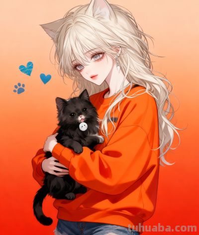 一组不同色调不同服装的美图，免费领了 - 图画吧TUHUABA