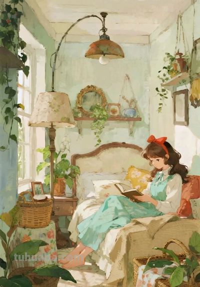 治愈系插画｜理想生活 - 图画吧TUHUABA