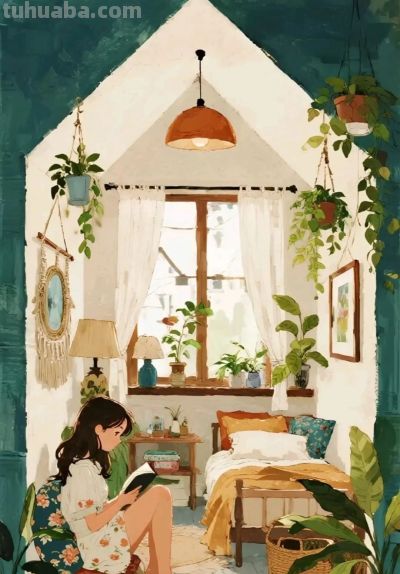 治愈系插画｜理想生活 - 图画吧TUHUABA