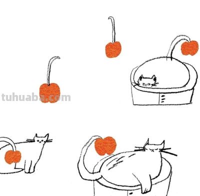 我和猫猫的生活/手绘插画欣赏 - 图画吧TUHUABA