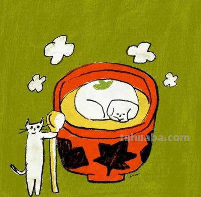 我和猫猫的生活/手绘插画欣赏 - 图画吧TUHUABA