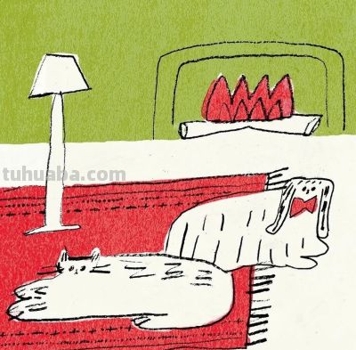 我和猫猫的生活/手绘插画欣赏 - 图画吧TUHUABA