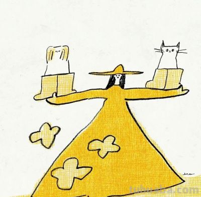 我和猫猫的生活/手绘插画欣赏 - 图画吧TUHUABA