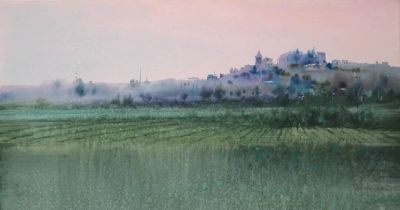 水彩画：水的渲染 - 图画吧TUHUABA