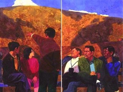 水色间的肌理之美——浅析水彩画创作的质感表现 - 图画吧TUHUABA