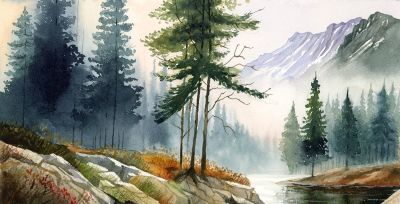 为何水彩画面通常较小？ - 图画吧TUHUABA