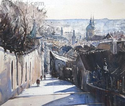 马克·巴克，延续英国水彩画的典雅传统，更融入现代插画的表现力 - 今日头条