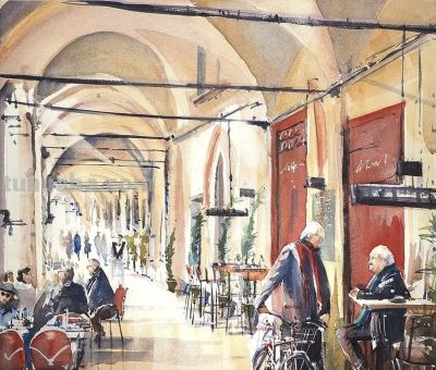 马克·巴克，延续英国水彩画的典雅传统，更融入现代插画的表现力 - 图画吧TUHUABA