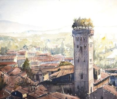 马克·巴克，延续英国水彩画的典雅传统，更融入现代插画的表现力 - 图画吧TUHUABA