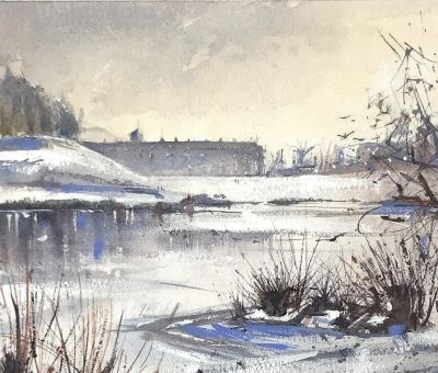 马克·巴克，延续英国水彩画的典雅传统，更融入现代插画的表现力 - 图画吧TUHUABA