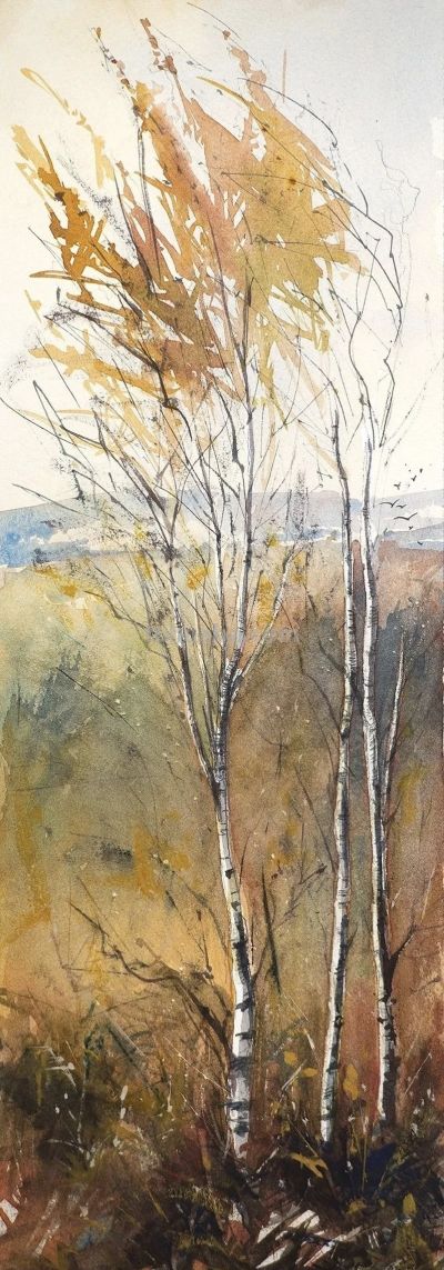 马克·巴克，延续英国水彩画的典雅传统，更融入现代插画的表现力 - 图画吧TUHUABA