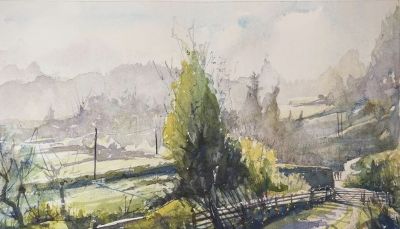 马克·巴克，延续英国水彩画的典雅传统，更融入现代插画的表现力 - 图画吧TUHUABA