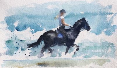 Hazel Soan，简约而丰沛的水彩世界，“少即是多” - 今日头条