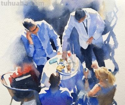 Hazel Soan,简约而丰沛的水彩世界,“少即是多” - 今日头条 Hazel Soan,简约而丰沛的水彩世界,“少即是多” - 图画吧TUHUABA