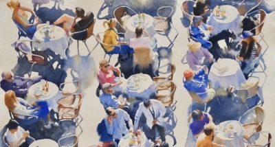 Hazel Soan,简约而丰沛的水彩世界,“少即是多” - 今日头条 Hazel Soan,简约而丰沛的水彩世界,“少即是多” - 图画吧TUHUABA