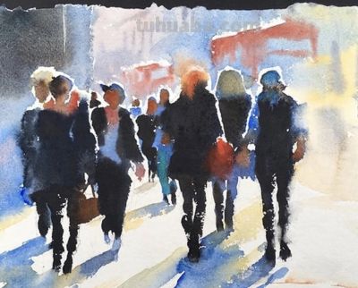 Hazel Soan,简约而丰沛的水彩世界,“少即是多” - 今日头条 Hazel Soan,简约而丰沛的水彩世界,“少即是多” - 图画吧TUHUABA