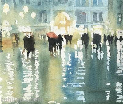 Hazel Soan,简约而丰沛的水彩世界,“少即是多” - 今日头条 Hazel Soan,简约而丰沛的水彩世界,“少即是多” - 图画吧TUHUABA