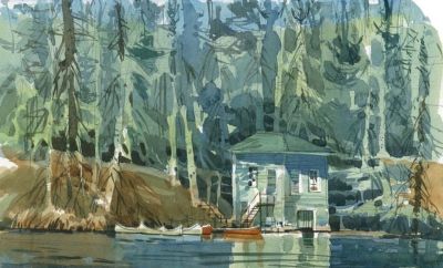 莎莉·布劳科普夫：捕捉城市脉搏的水彩诗人 - 图画吧TUHUABA