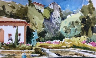 莎莉·布劳科普夫：捕捉城市脉搏的水彩诗人 - 图画吧TUHUABA