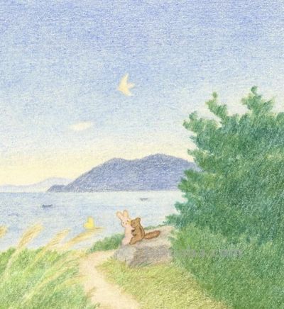 彩铅风景画 - 图画吧TUHUABA