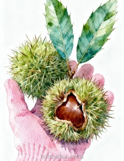 彩铅画|板栗 - 今日头条