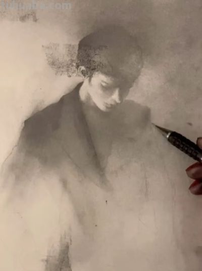 这真的称得上是富有情感且有灵魂的素描，没有平替可言！ - 图画吧TUHUABA