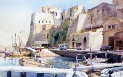 走进Michal Orlowski的水彩风景画世界 - 图画吧TUHUABA