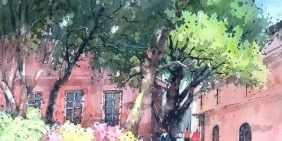 画家郭金昇水彩风景欣赏(中国台湾) - 图画吧TUHUABA