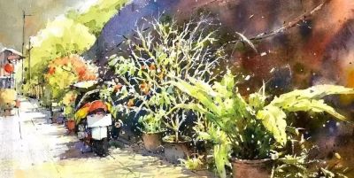 画家郭金昇水彩风景欣赏(中国台湾) - 图画吧TUHUABA