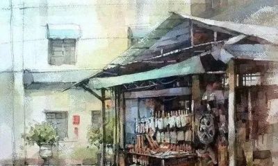 画家郭金昇水彩风景欣赏(中国台湾) - 图画吧TUHUABA