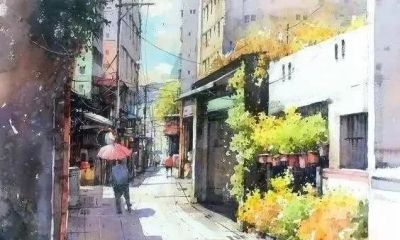 画家郭金昇水彩风景欣赏(中国台湾) - 图画吧TUHUABA