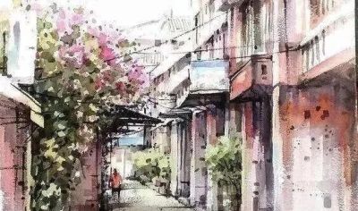 画家郭金昇水彩风景欣赏(中国台湾) - 图画吧TUHUABA