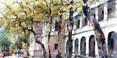 画家郭金昇水彩风景欣赏(中国台湾) - 图画吧TUHUABA