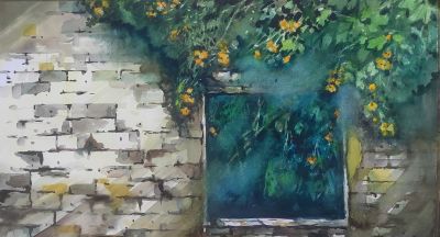 梅竞 ——《风景水彩画》（1）作品欣赏 - 图画吧TUHUABA