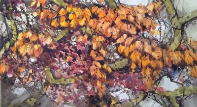 梅竞 ——《风景水彩画》（1）作品欣赏 - 图画吧TUHUABA