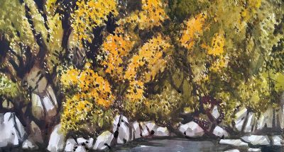 梅竞 ——《风景水彩画》（1）作品欣赏 - 图画吧TUHUABA