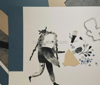 插画丨灵动又十分治愈童趣水彩，小巧可爱的动物插画，超级温馨 - 图画吧TUHUABA