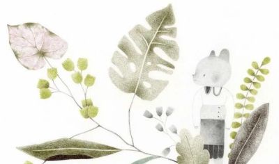 插画丨灵动又十分治愈童趣水彩，小巧可爱的动物插画，超级温馨 - 图画吧TUHUABA
