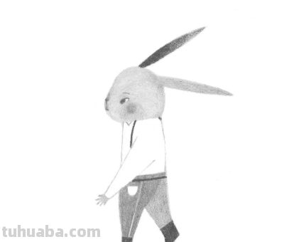 插画丨灵动又十分治愈童趣水彩，小巧可爱的动物插画，超级温馨 - 图画吧TUHUABA