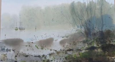 尤金·戈里安的水彩绘画作品 - 图画吧TUHUABA