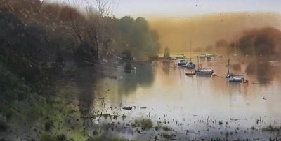 尤金·戈里安的水彩绘画作品 - 图画吧TUHUABA