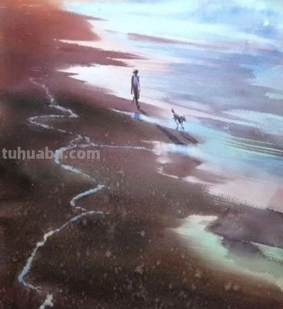 尤金·戈里安的水彩绘画作品 - 图画吧TUHUABA