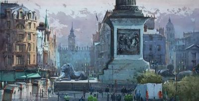 尤金·戈里安的水彩绘画作品 - 图画吧TUHUABA