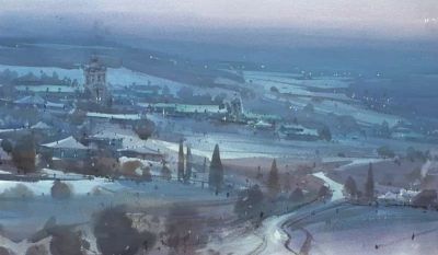 尤金·戈里安的水彩绘画作品 - 图画吧TUHUABA