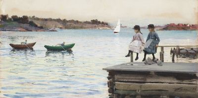 灵动秀丽,安德斯·佐恩的水彩画 - 今日头条 灵动秀丽,安德斯·佐恩的水彩画 - 图画吧TUHUABA