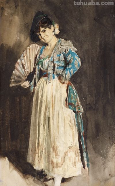 灵动秀丽,安德斯·佐恩的水彩画 - 今日头条 灵动秀丽,安德斯·佐恩的水彩画 - 图画吧TUHUABA